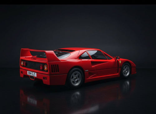 Ferrari F40 — 1:2 Half-Scale — Rosso Corsa Red — 01 Studio Hero